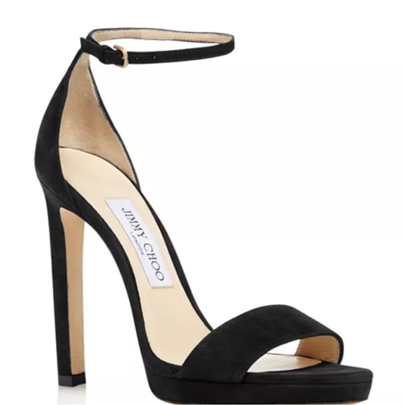 Jimmy Choo Misty Suede Sandal - Picture 2 of 5